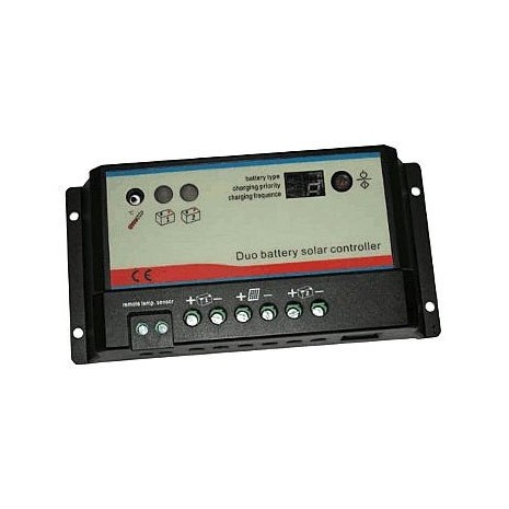 Regolatore di carica RegDuo per 2 batterie