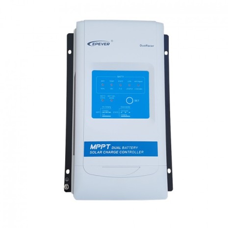 Regolatore di carica 20A 12/24V MPPT Dual Battery