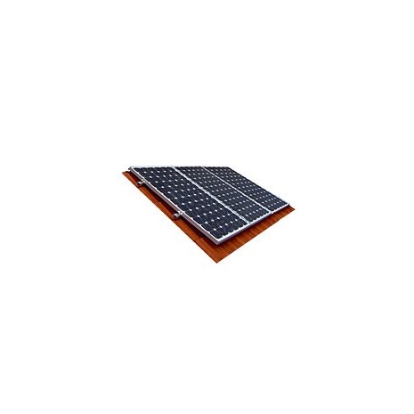 Kit montaggio su tegola 3 pannelli da 50 a 500W fotovoltaici