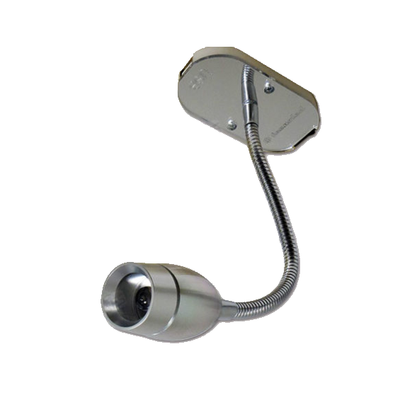 Faretto orientabile Led 12V con presa USB