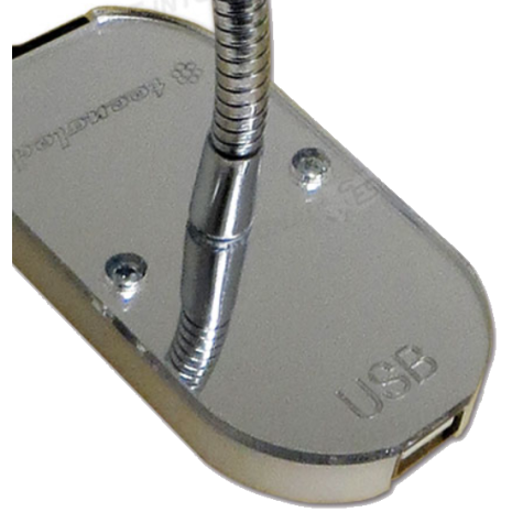 Faretto orientabile Led 12V con presa USB