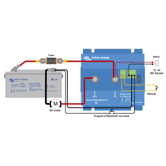 Battery Protect 100A 12/24V Protezione batteria