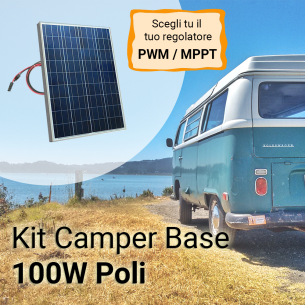 Kit Solare Camper 100W Base