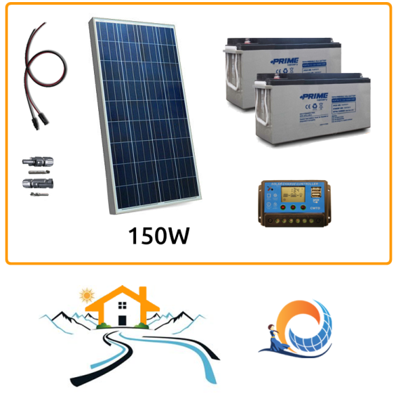 Kit fotovoltaico Weekend 1,8 kWh a Isola