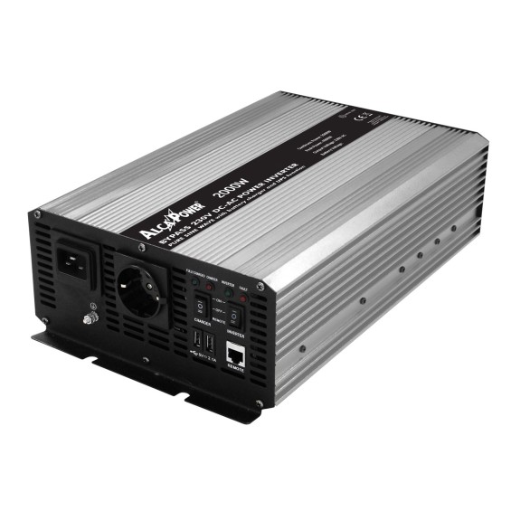 2000W/12V Inverter onda pura Alca Power funzione UPS e caricabatterie