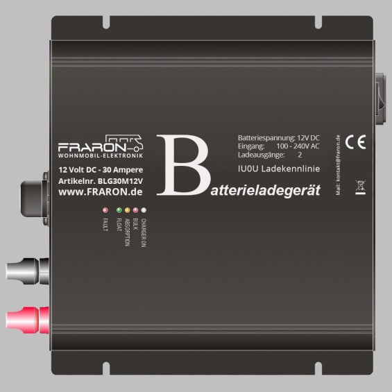 Caricabatterie  220V/12V 20A specifico per camper e nautica