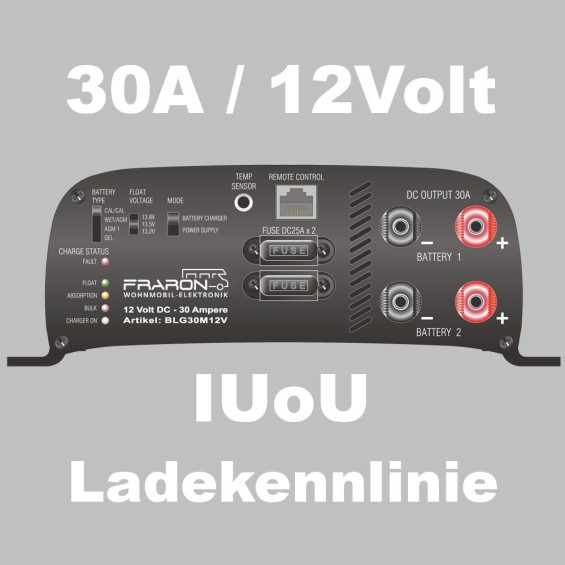 Caricabatterie  220V/12V 20A specifico per camper e nautica