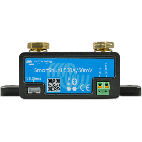 Victron SmartShunt 500A, connessione Bluetooth tramite app