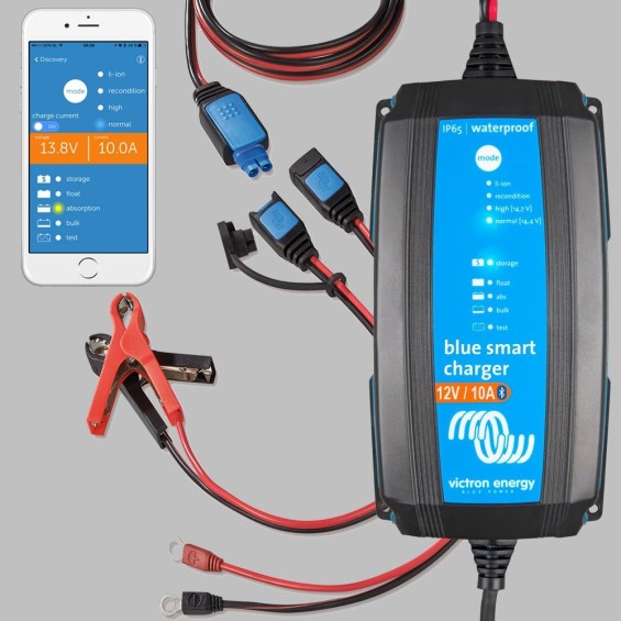 Caricabatterie intelligente IUoU 12V 10A - SMART