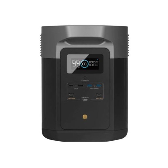 Power Station 2016Wh Litio + Inverter 2400W + aliment. 5V/12V EcoFlow Delta Max