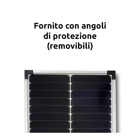 Pannello fotovoltaico monocristallino 100W
