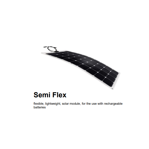 130W pannello flessibile Phaesun Semi Flex 130