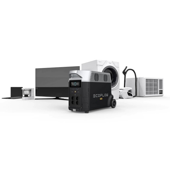 Delta Max Power Station 2016Wh Litio + Inverter 2400W + aliment. 5V/12V EcoFlow