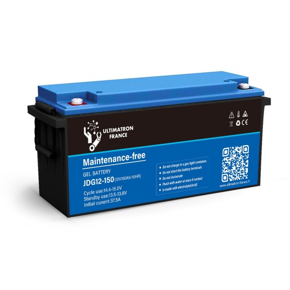 Batteria 100Ah 12V GEL Ultimatron Deep Cycle
