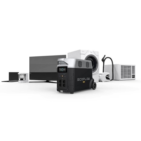 Delta Max Power Station 2016Wh Litio + Inverter 2400W + aliment. 5V/12V EcoFlow