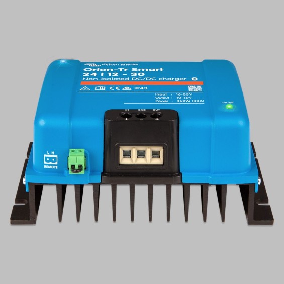 Booster di carica 24/12V  VICTRON 30A per batterie AGM, GEL, LiFePo4