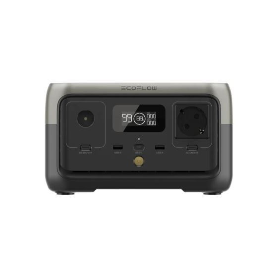 River 2 Power Station 256Wh LifePo4 + Inverter 300W + aliment. 5V/12V EcoFlow
