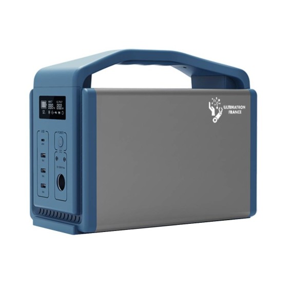 PowerCube Power Station 560Wh LifePo4 + Inverter 500W + aliment. 5V/12V Ultimatron