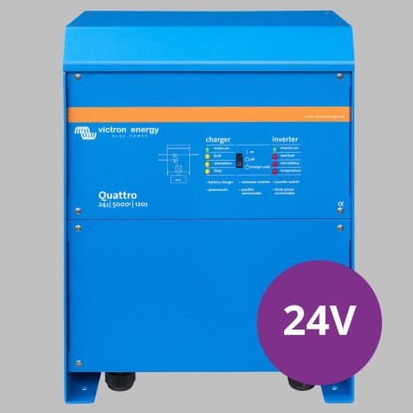 Victron Quattro Inverter 5000VA - 24V