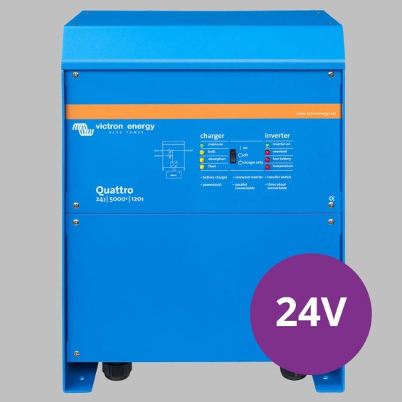 Victron Quattro Inverter 5000VA - 24V