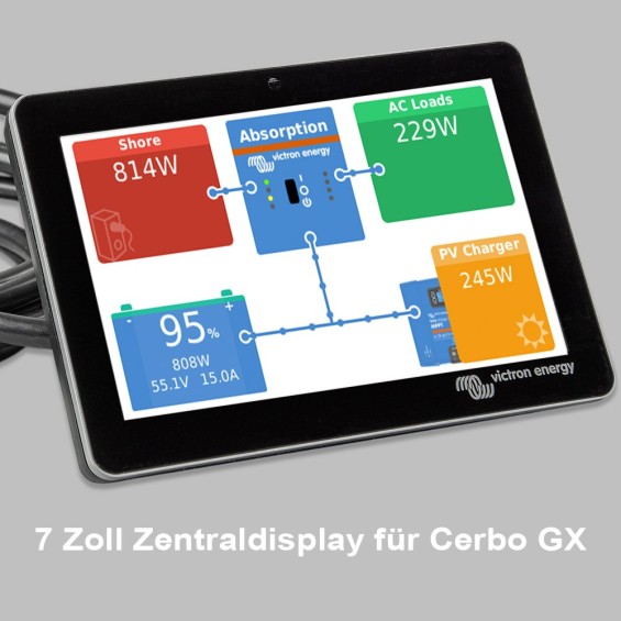Victron display 7" GX Touch 70 per Cerbo GX