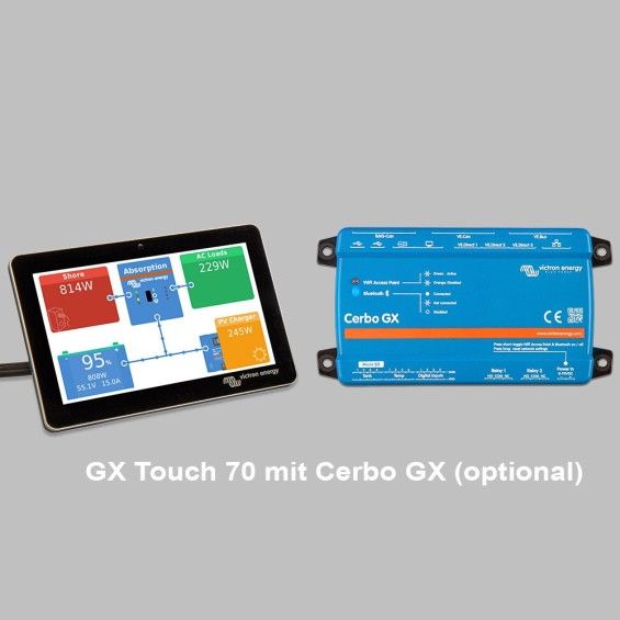 Victron display 7" GX Touch 70 per Cerbo GX