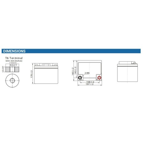 Batteria 38Ah 12V AGM Deep Cycle