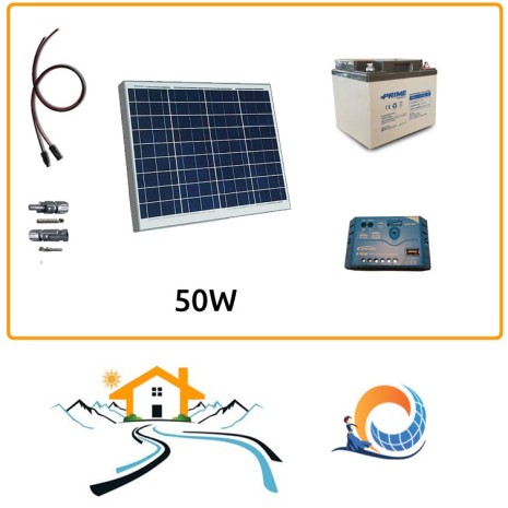 Kit fotovoltaico Weekend a Isola 0,2 kWh