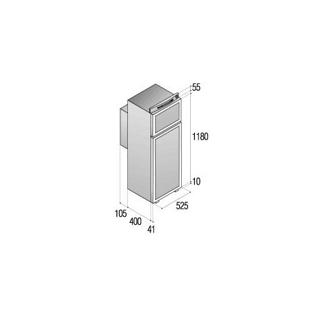 Frigorifero Trivalente 150L Vitrifrigo