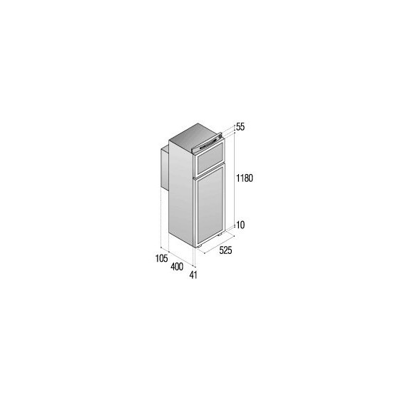 Frigorifero Trivalente 150L Vitrifrigo