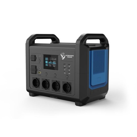 PowerCube Power Station 1.485Wh Litio + Inverter 1.500W + aliment. 5V/12V Ultimatron