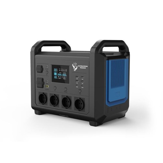 PowerCube Power Station 1.485Wh Litio + Inverter 1.500W + aliment. 5V/12V Ultimatron
