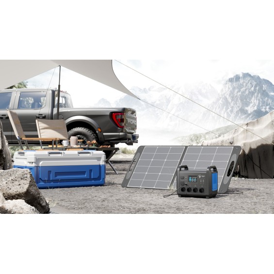 PowerCube Power Station 1.485Wh Litio + Inverter 1.500W + aliment. 5V/12V Ultimatron