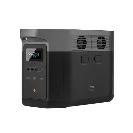 Power Station 2016Wh Litio + Inverter 2400W + aliment. 5V/12V EcoFlow Delta Max