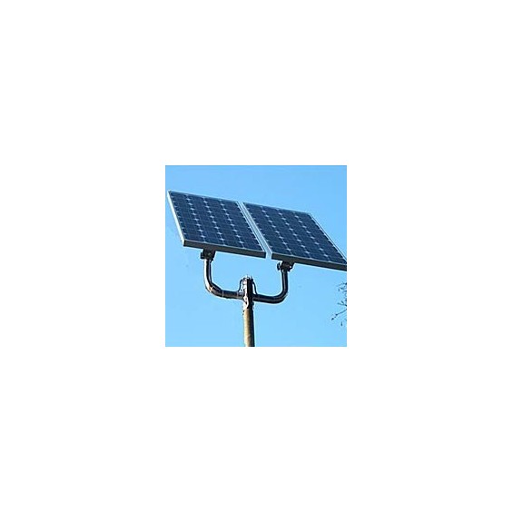 Supporto testapalo doppio per 2 pannelli da 110W a 420W