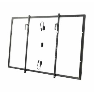 Kit di ganci per fissaggio pannello su balcone o ringhiera