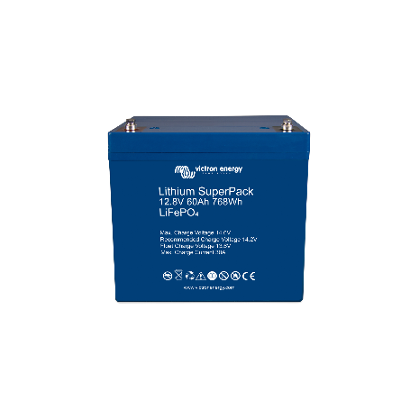Batteria LiFePO4 12V 60Ah Victron SuperPack