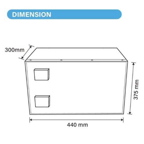 Batteria LiFePO4 12V 560Ah ULTIMATRON