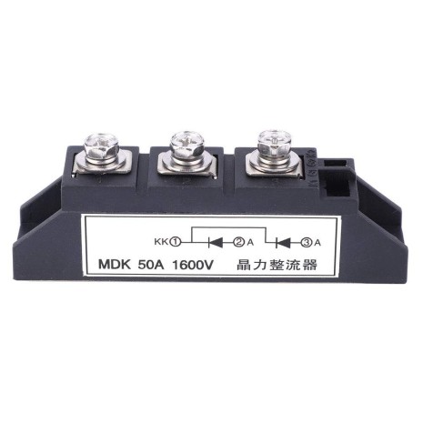 Morsettiera con doppio diodo di blocco b50A