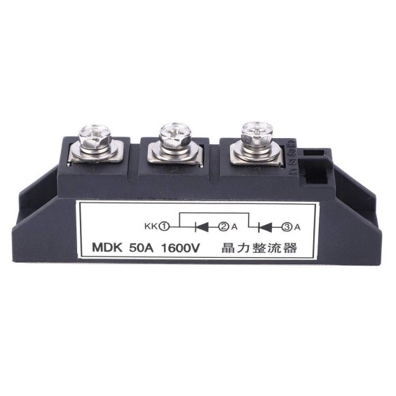 Morsettiera con doppio diodo di blocco b50A