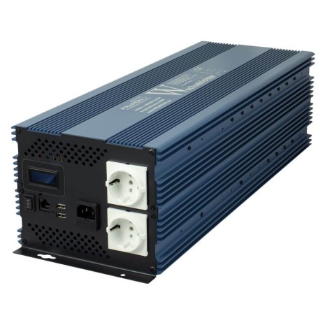 Inverter onda pura FRARON 3000W/12V - caricabatterie 20A - Commutatore di rete automatico
