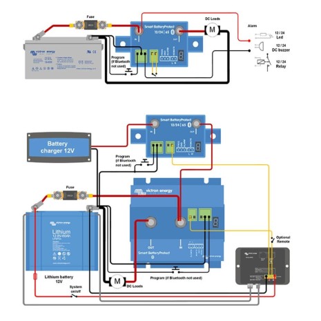 Battery Protect VICTRON Smart- Protezione batteria da scarica profonda