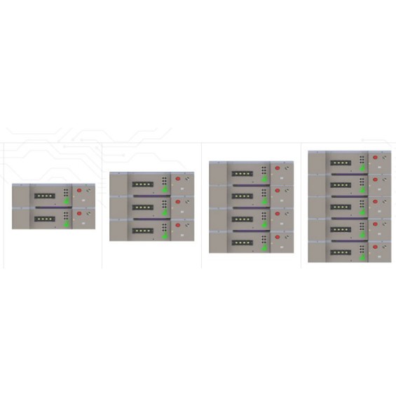 Batteria LiFePo4 100Ah 48V - 4,8kWh