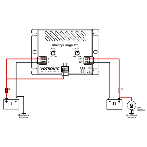 Mantenitore di carica Votronic StandBy-Charger Pro
