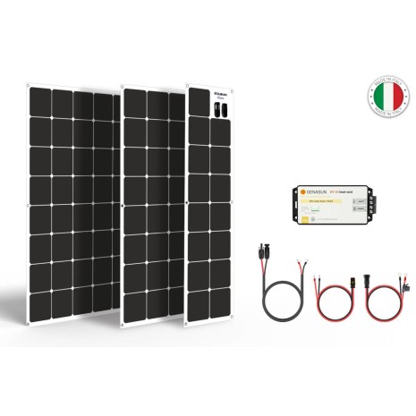 Kit Solare SunBender con pannello Semiflex Solbian celle Maxeon 3a Gen