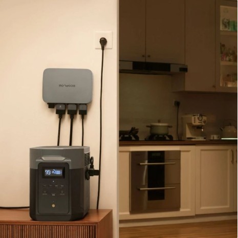 Impianto Plug&Play PowerStream Ecoflow 800W con Delta 2 Max