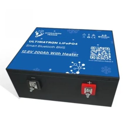 Batteria LiFePO4 12V 180Ah Underseat ULTIMATRON con riscaldatore