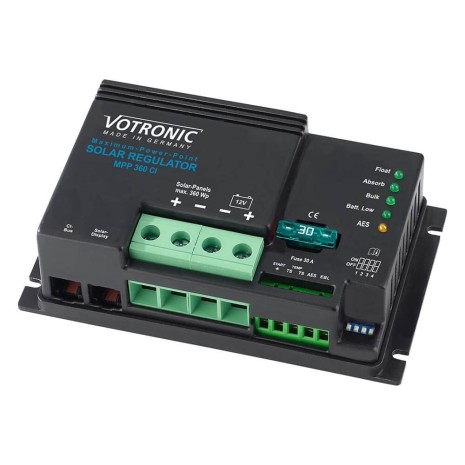 Regolatore di carica  MPPT 360W 12V Dual Battery