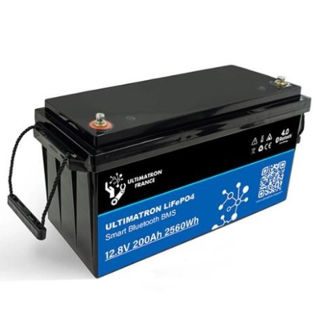 Batteria LiFePO4  12V 200Ah ULTIMATRON