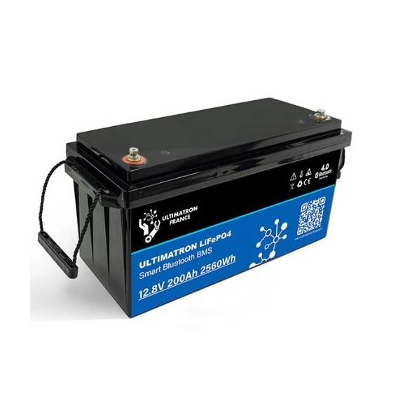 Batteria LiFePO4  12V 200Ah ULTIMATRON